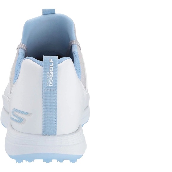 Skechers Ultra Flight Womens Max Mojo Spikeless Golf Shoe Gray/Blue 10 C/D - Picture 3 of 7
